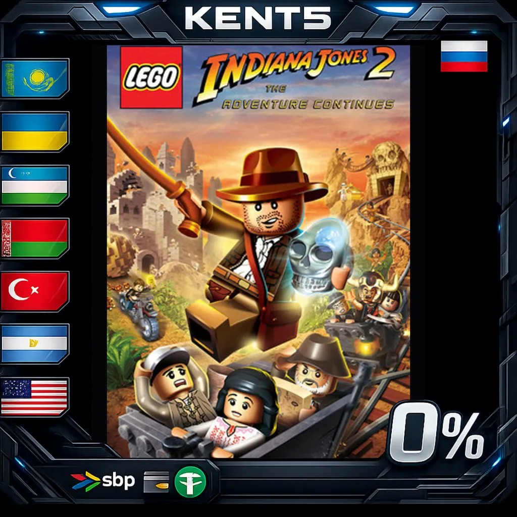 LEGO® Indiana Jones™ 2: The Adventure Continues - Steam Gift