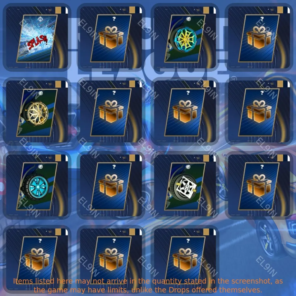 Rocket LeagueТвич Дропсы16 предметов + 