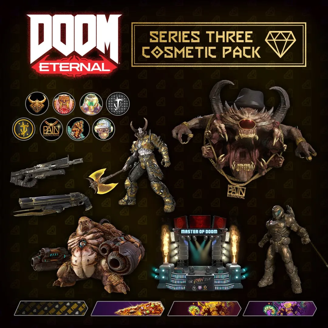 DOOM Eternal: Series Three Cosmetic Pack (PC) | PC | For any account