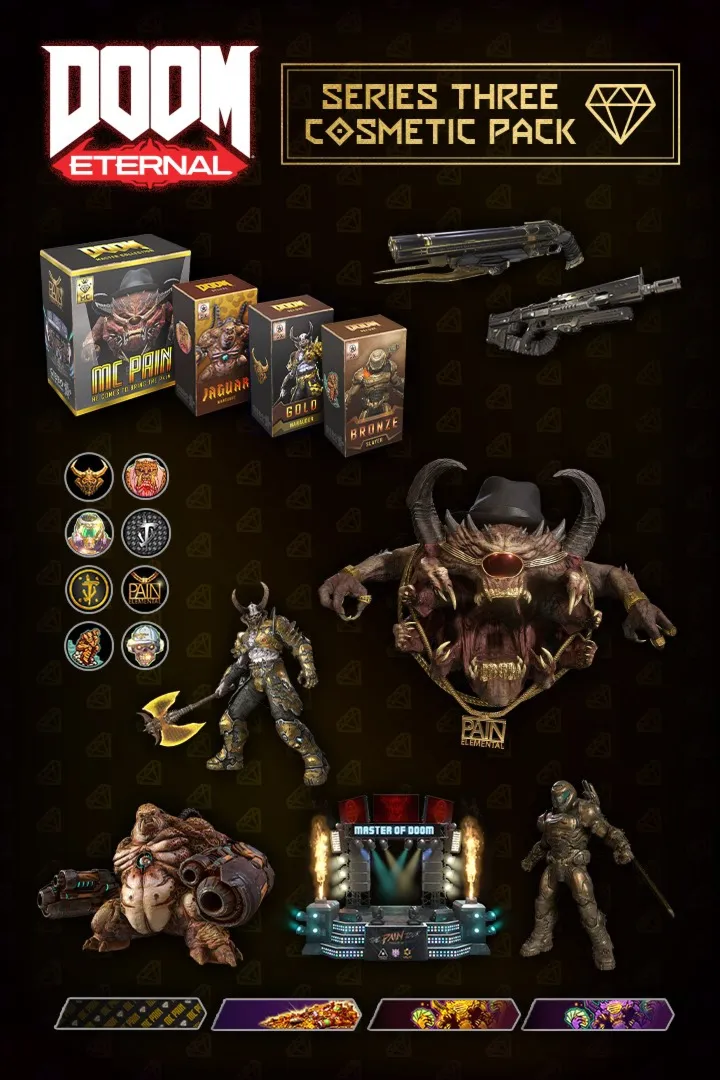 DOOM Eternal: Series Three Cosmetic Pack (PC) | PC | For any account
