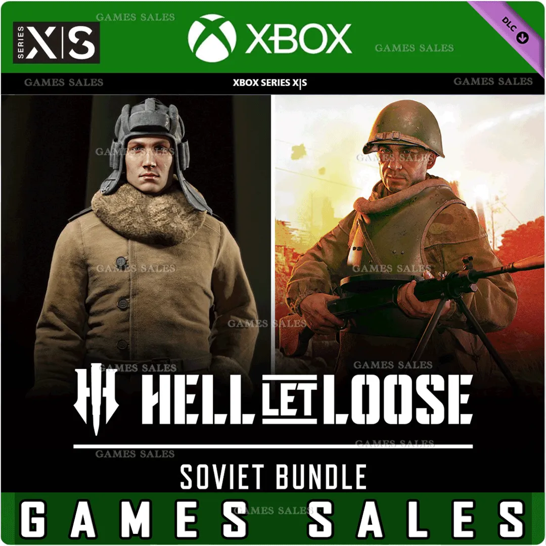️HELL LET LOOSE - SOVIET BUNDLE️XBOX|XS+PCКЛЮЧ