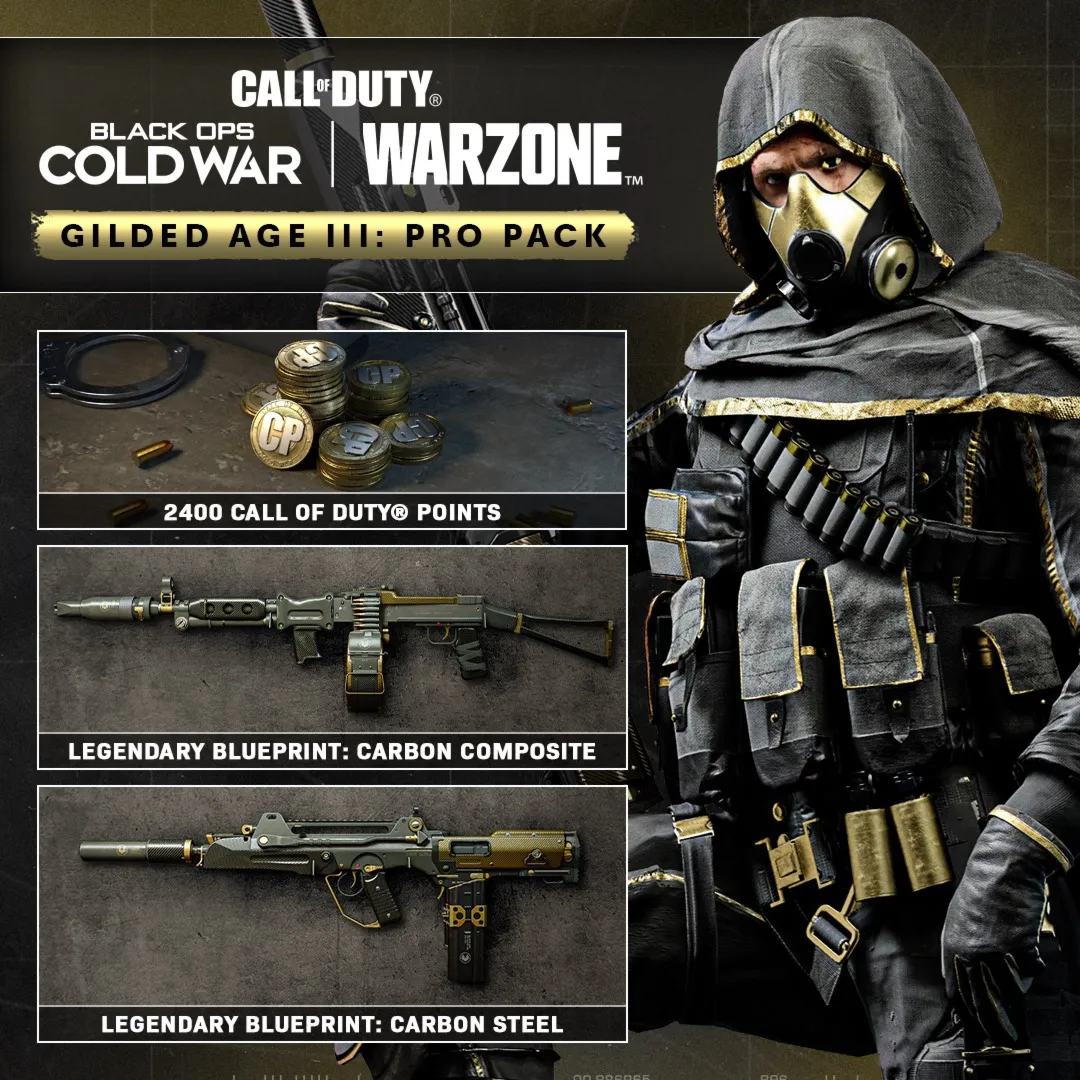 Call of Duty®: Black Ops Cold War - Gilded Age III: Pro Pack | XBOX | For any account