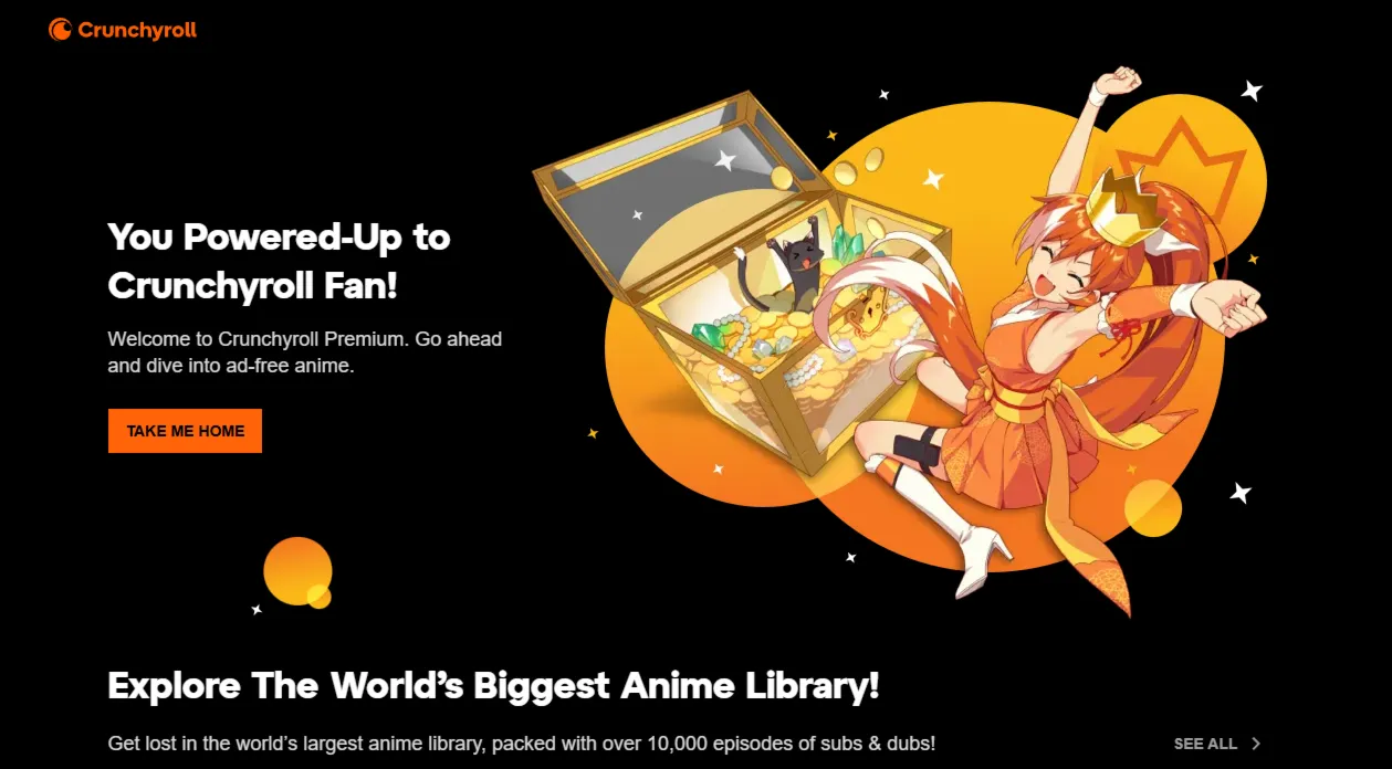 Crunchyroll💳► Пробный период активации ◄💳 𝐩𝐚𝐲𝐦𝐞𝐧𝐭 🌍 Глобальный