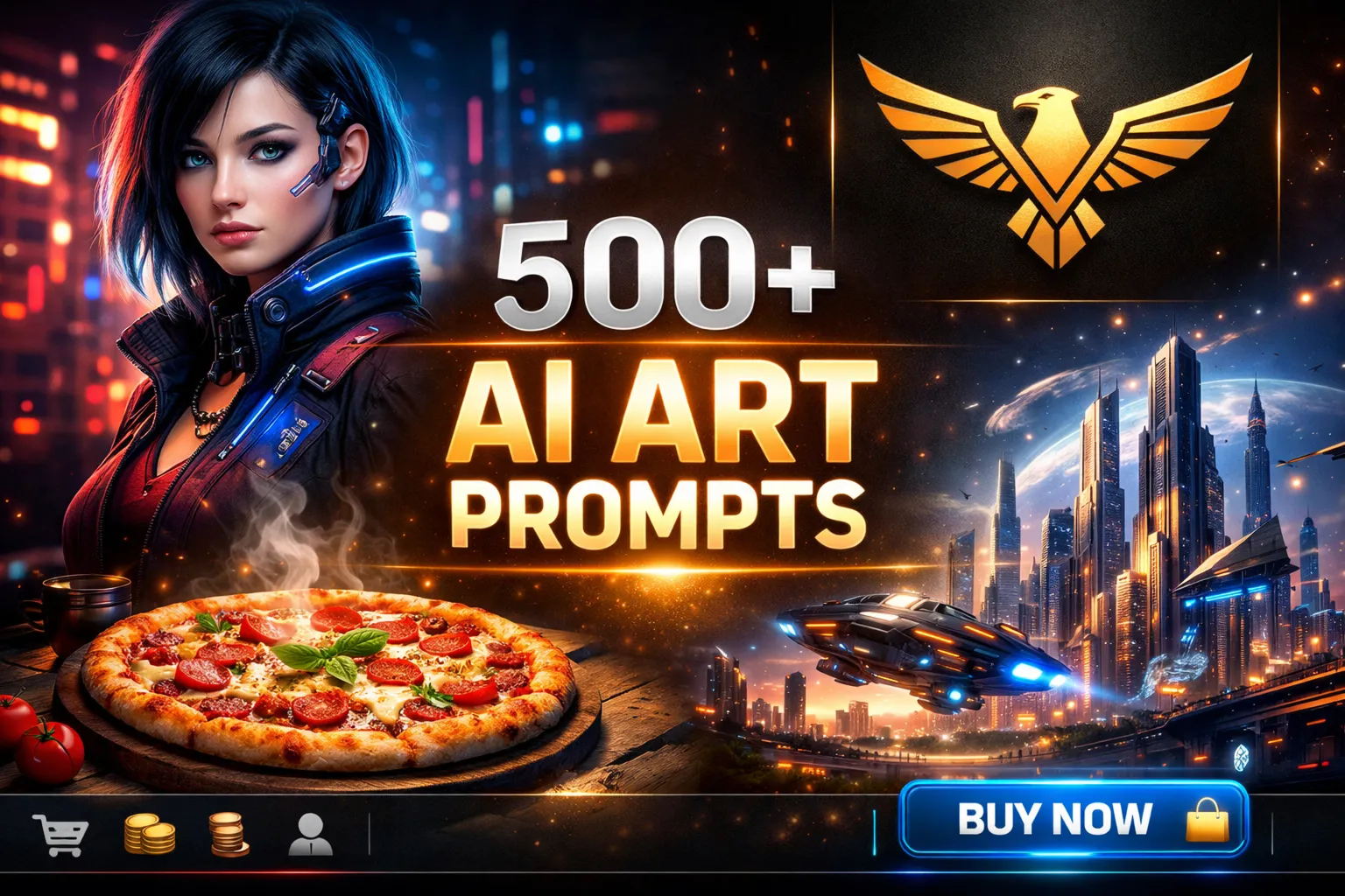 Midjourney + DALL-E: 500+ Фотореалистичных Промптов [Auto]