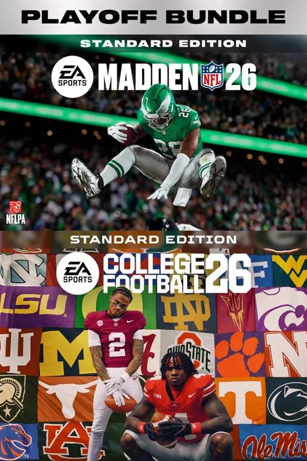 Paquete Playoff de EA SPORTS™ (Madden NFL 26 Edición Estándar y College Football 26 E