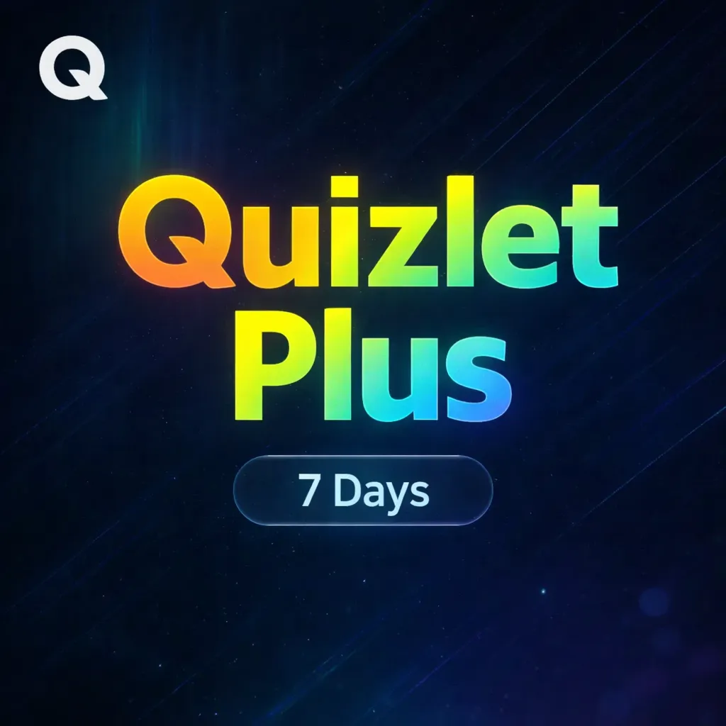  Quizlet Plus Приватный — 7 дней (Безлимитная версия)