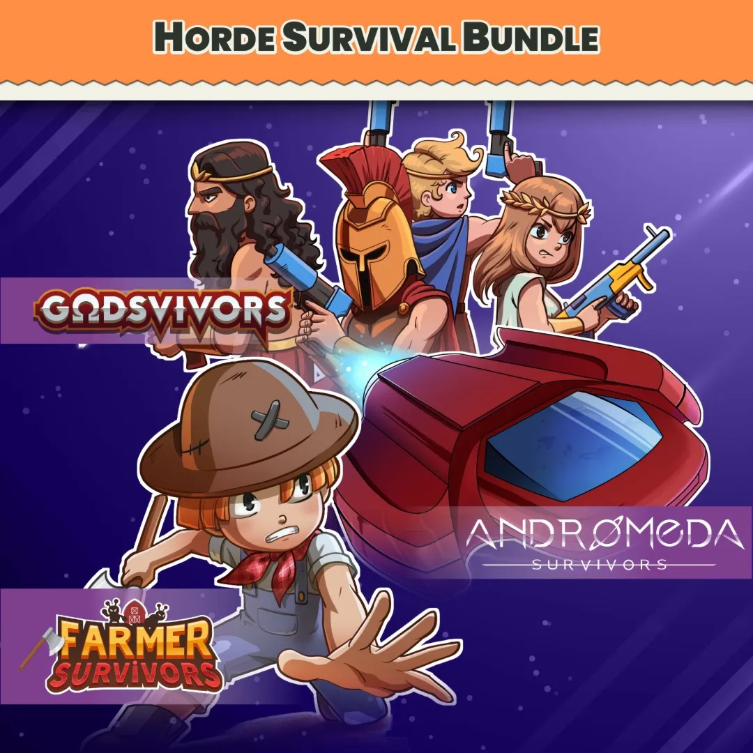 Horde Survivor Bundle Windows 02 - Andromeda, Godsvivors and Farmer Survivors | PC |