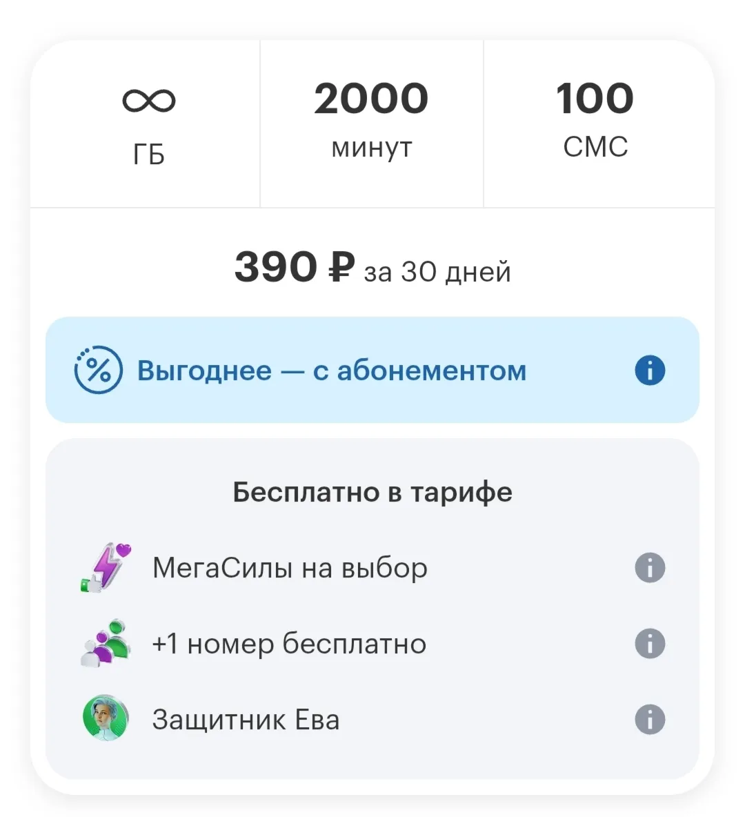 🔥Мегафон Тариф Персональный 4.0 Безлимитный интернет🔥