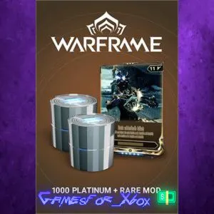 ️Warframe 1000 Platinum + Rare Mod XBOX DLC