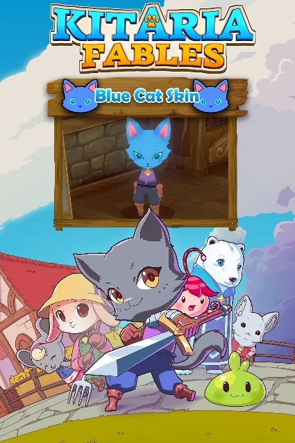Blue Cat Skin | XBOX | На любой аккаунт