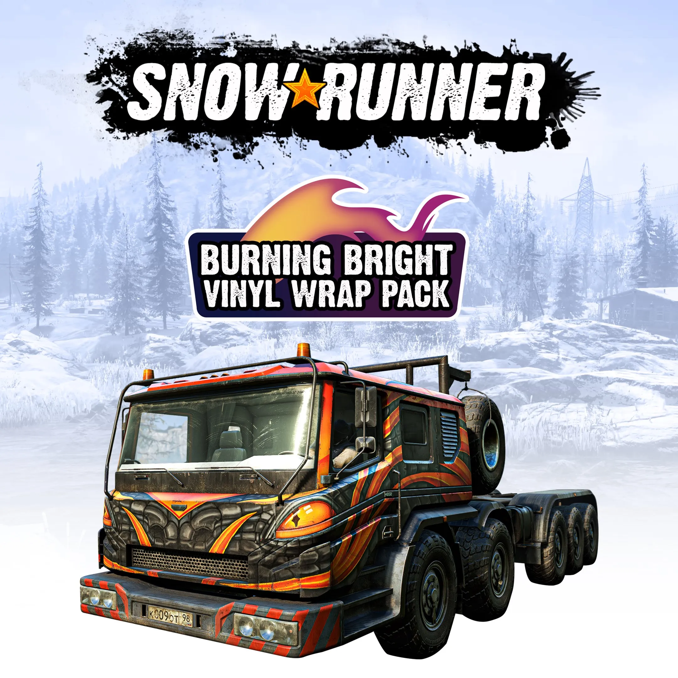 SnowRunner - Burning Bright Vinyl Wrap Pack (Windows 10) | PC | На любой аккаунт