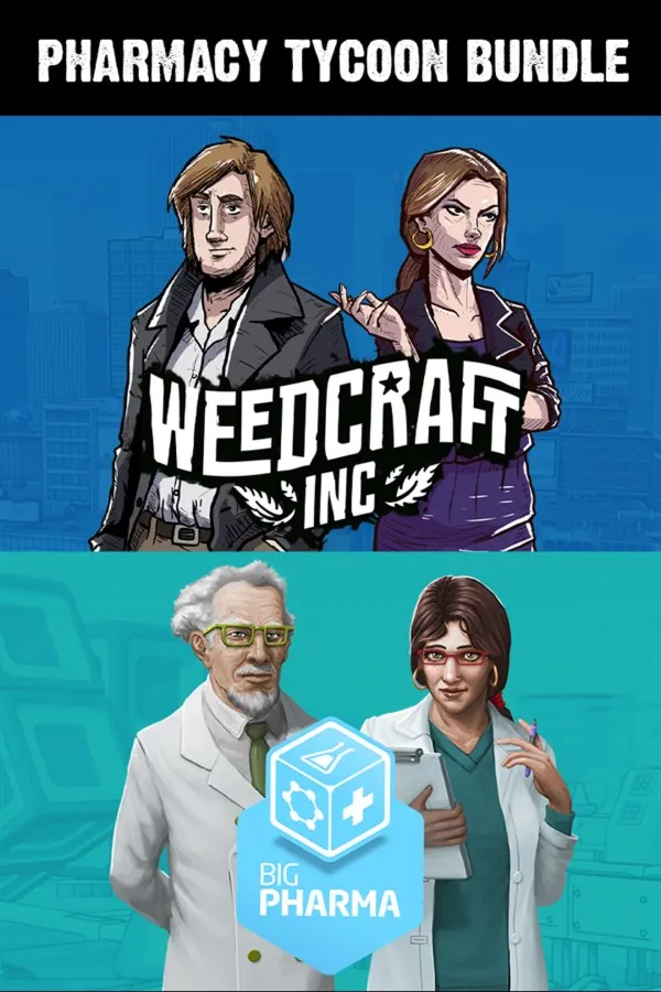 Weedcraft Inc & Big Pharm Pharmacy Tycoon Bundle Xbox – Purchase for Your Account