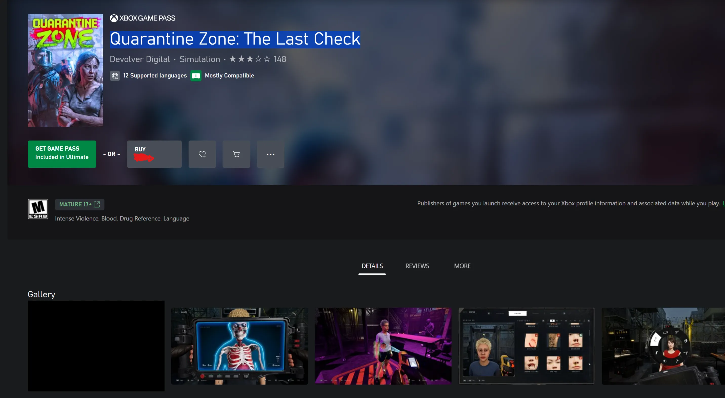 QUARANTINE ZONE: THE LAST CHECK  КЛЮЧ/КОД