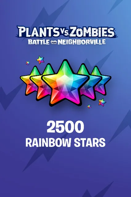 Plants vs. Zombies: Battle for Neighborville™ – 2000 (+500 Bonus) Rainbow Stars | XBO
