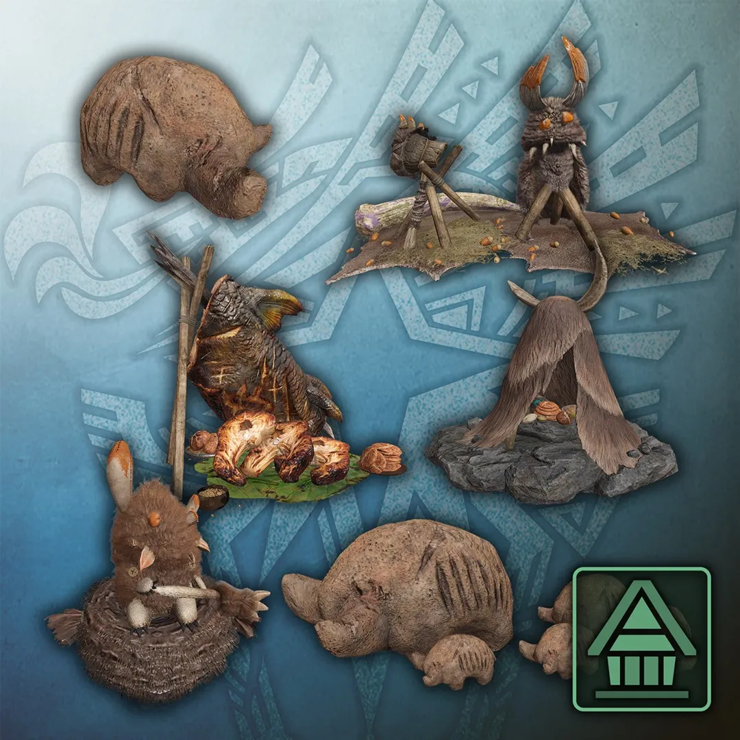 MHW:I Room Decor: Boaboa Set | XBOX | На любой аккаунт