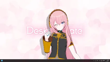 Desktop Mate 巡音ルカ DLC Megurine Luka АВТОДОСТАВКА STEAM РОССИЯ