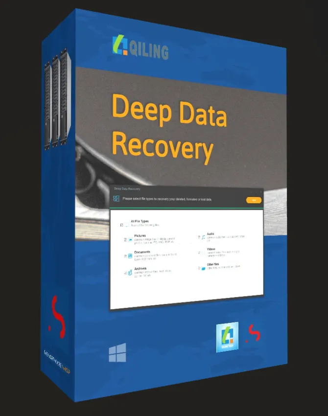 Qiling Deep Data Recovery Software ключ лицензии