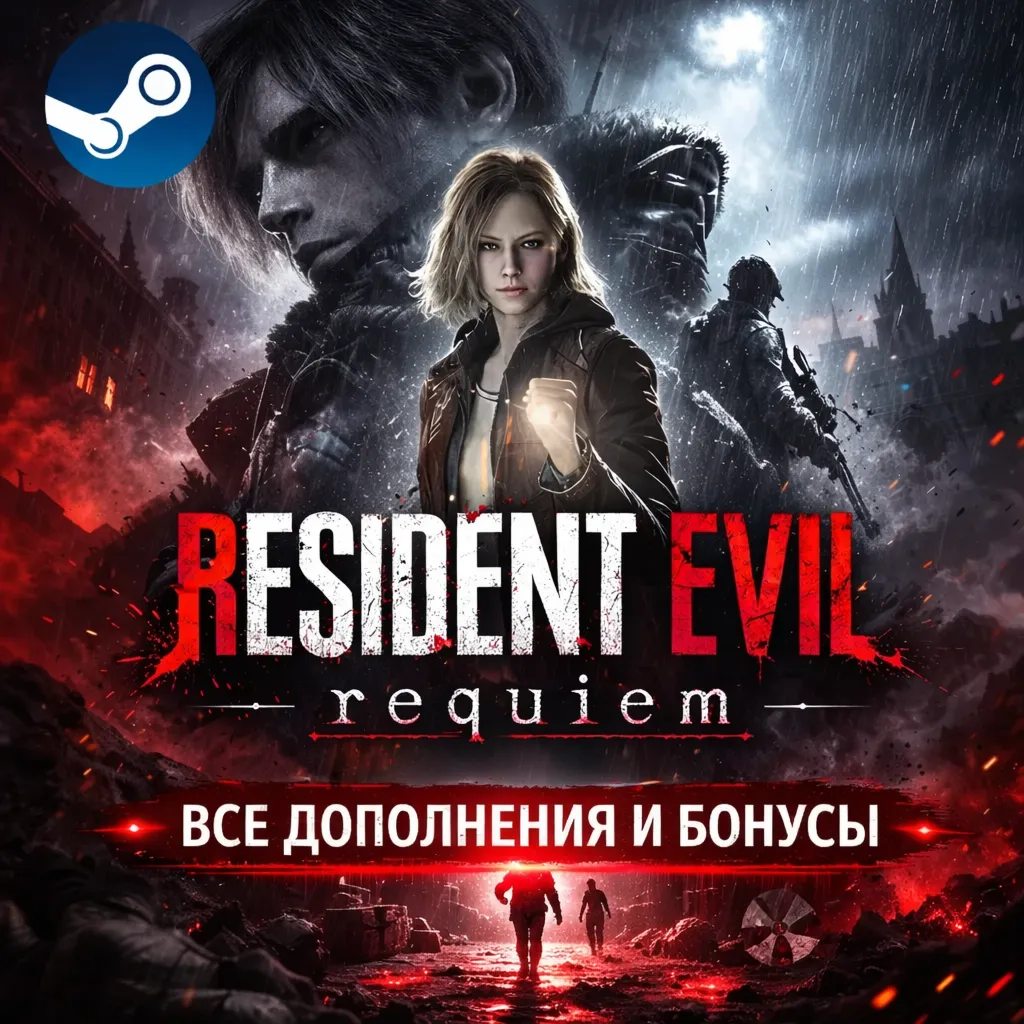 Resident Evil Requiem + Resident Evil 4 Deluxe , NO QUEUE STEAM