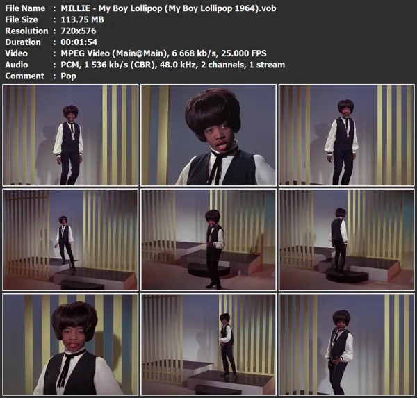 MILLIE - My Boy Lollipop