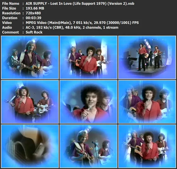 AIR SUPPLY - Lost In Love (2)