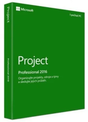 Ключ активации Microsoft Project Pro 2016 1ПК