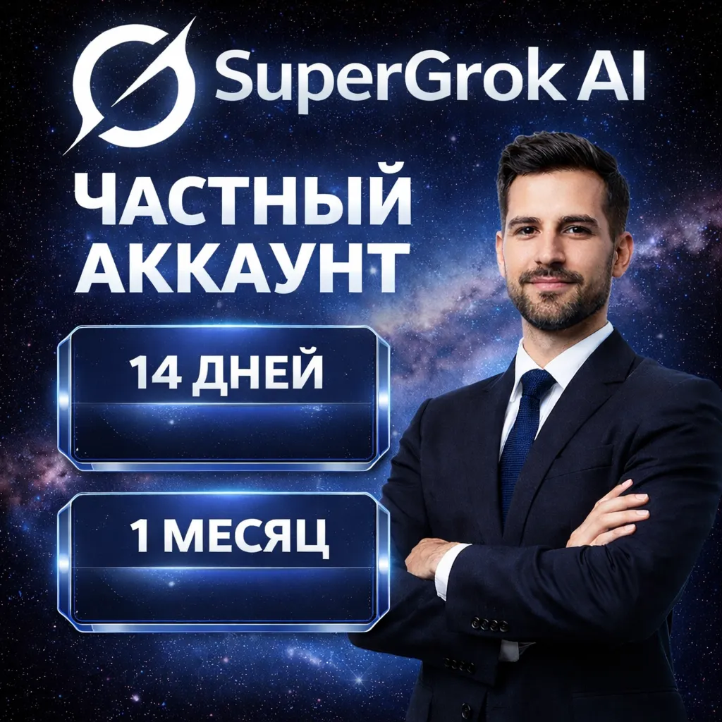 SuperGrok AI | Приватный аккаунт | Super Grok  ai