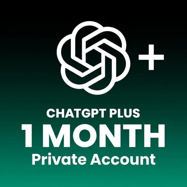 ChatGPT Plus – 1 месяц – Личный аккаунт