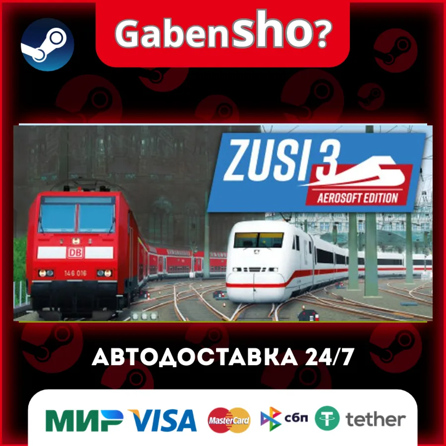 ZUSI 3 - Aerosoft Edition СТИМ Steam Gift