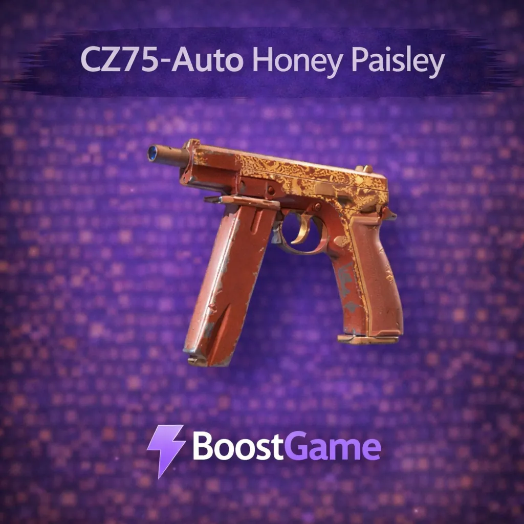 ・CZ75-Auto | Honey Paisley・ОТПРАВКА ТРЕЙДОМ・