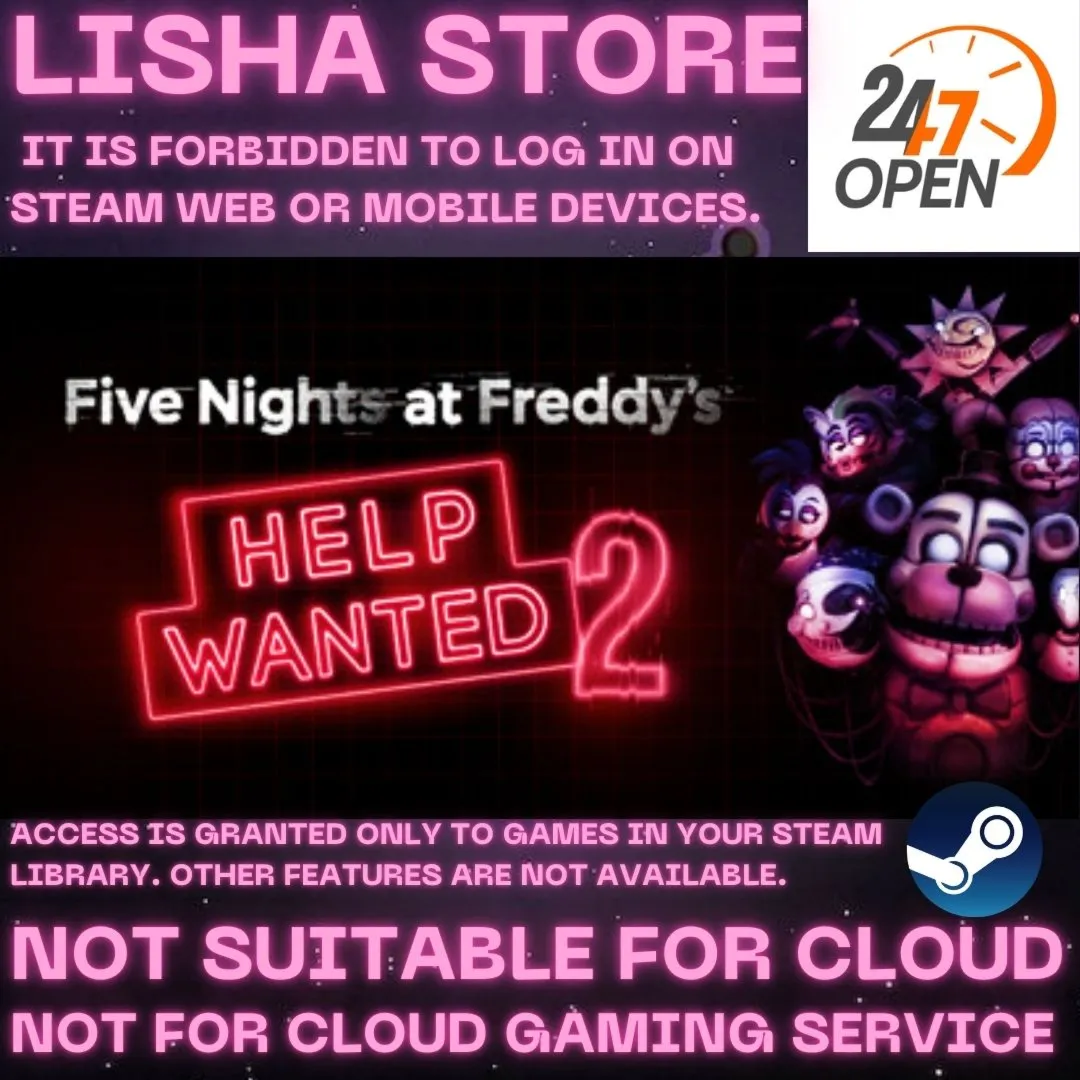 Five Nights at Freddy's: Help Wanted 2 Steam Offline For 90 days