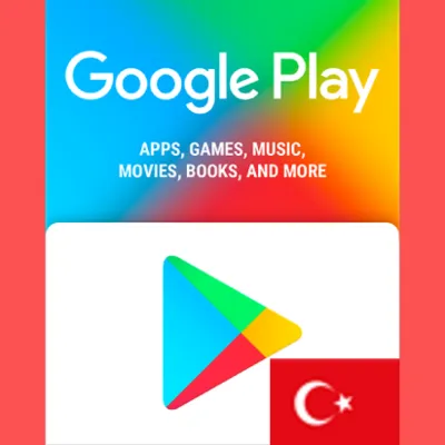 ГУГЛ ПЛЕЙ ПОДАРОЧНАЯ КАРТА 100 TL TR КАРТА ПОПОЛНЕНИЯ ТУРЦИЯ