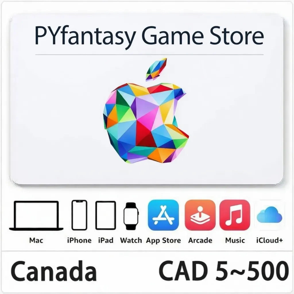 Apple App Store Gift Card (Canada) 5/10/25/50/100 CAD