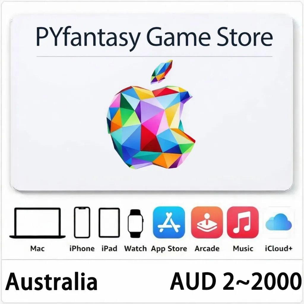 Apple App Store Gift Card (Australia) 2/3/5/10/25/50/100 AUD