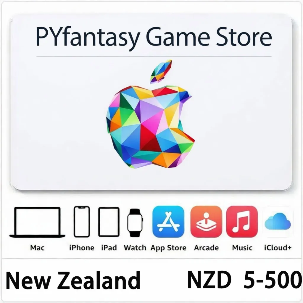 Apple App Store Gift Card (New Zealand) 5/10/25/50/100 NZD