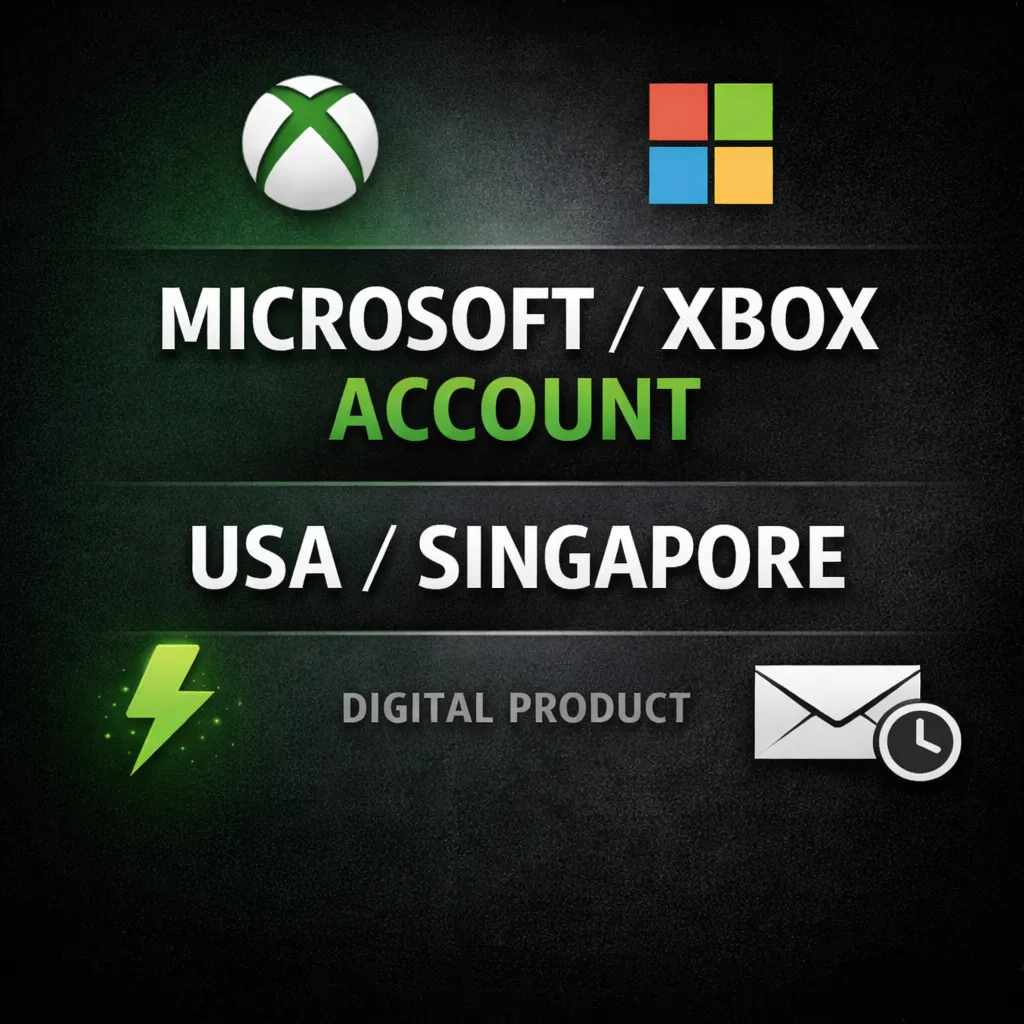 АККАУНТ MICROSOFT / XBOX (США / СИНГАПУР)