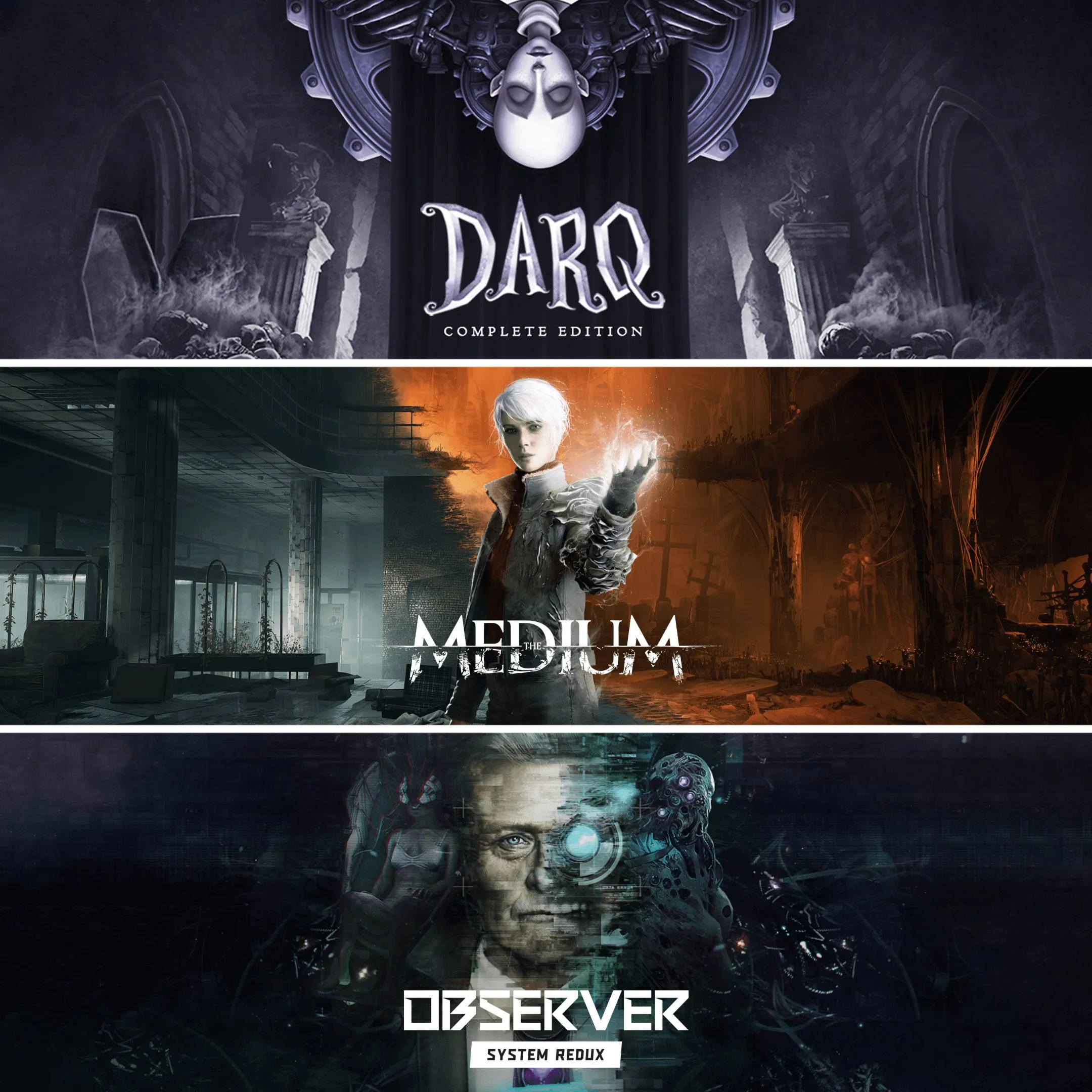 The Medium + Observer: System Redux + DARQ: Complete Edition — Bundle | XBOX | На люб