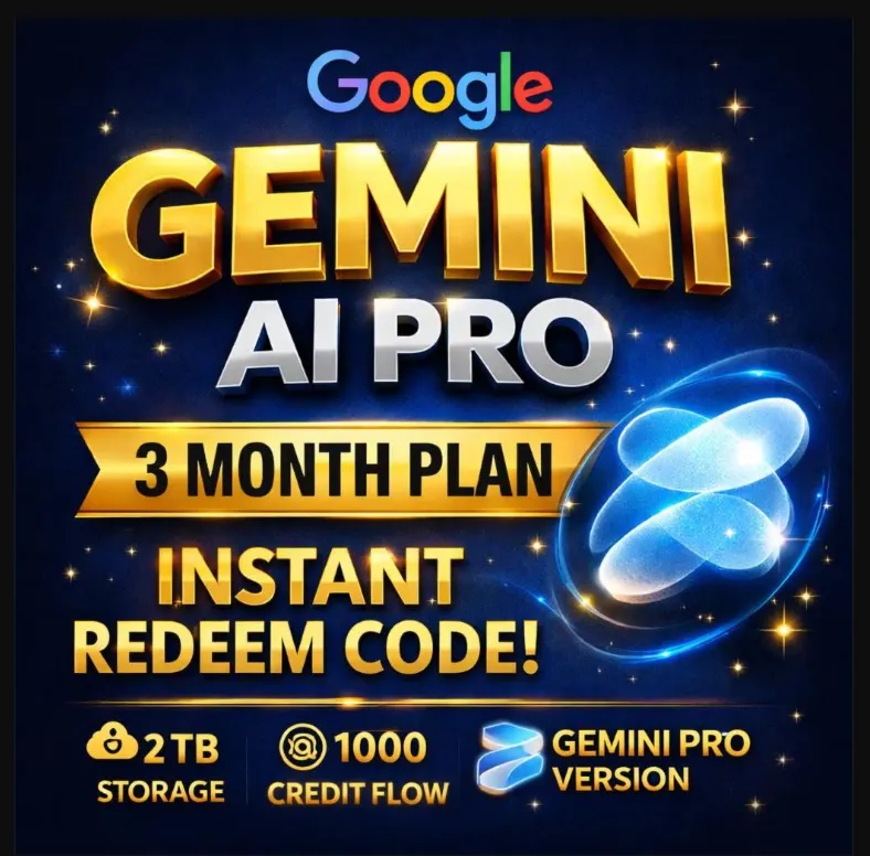 Ссылка для активации Google Gemini Pro на 3 месяца | Быстрая доставка |
