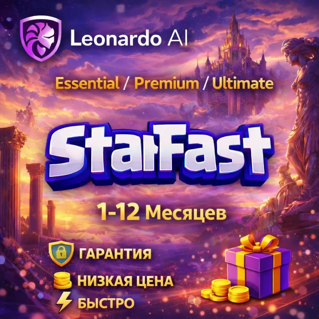 Leonardo AI | Essential, Premium, Ultimate |  ПОДПИСКА НА ВАШ АККАУНТ | БЫСТРО