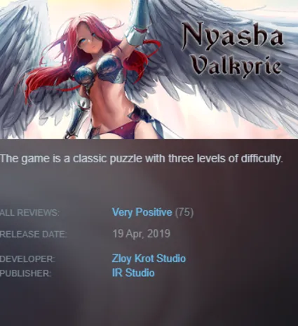 STEAM KEY - Nyasha Valkyrie (18+) - [РФ + REGION FREE/GLOBAL] - Автодоставка