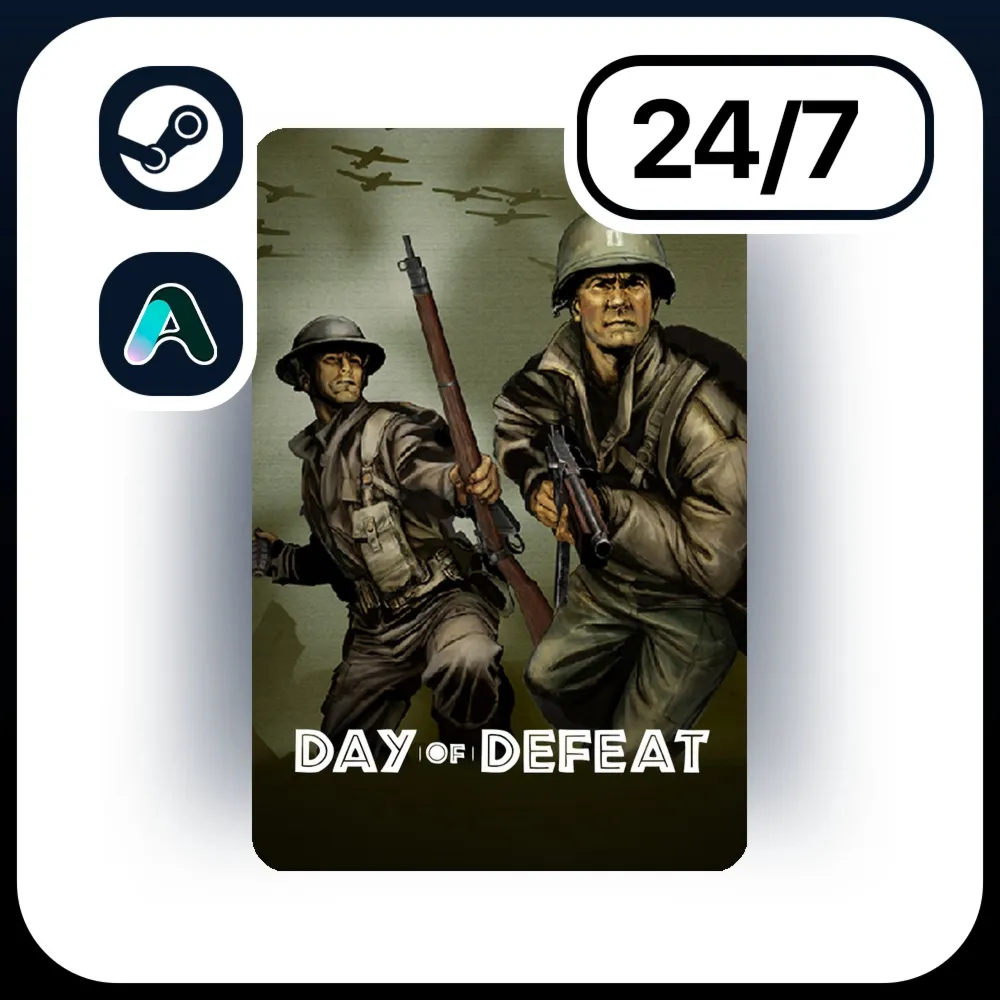 DAY OF DEFEAT \ STEAM ПОДАРКОМ ДЛЯ KZ | RU | UA | CIS 24/7