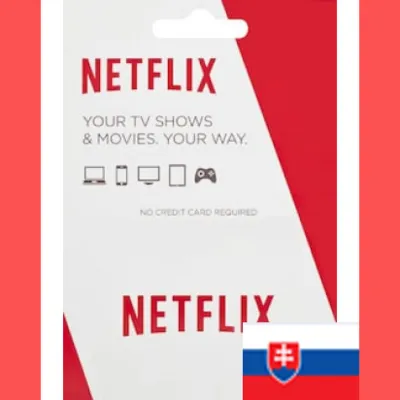 NETFLIX 25 EUR СЛОВАКИЯ ПОДАРОЧНАЯ КАРТА КОД АВТО