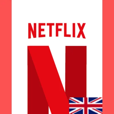 NETFLIX UK 40 GBP ПОДАРОЧНАЯ КАРТА ВЕЛИКОБРИТАНИЯ
