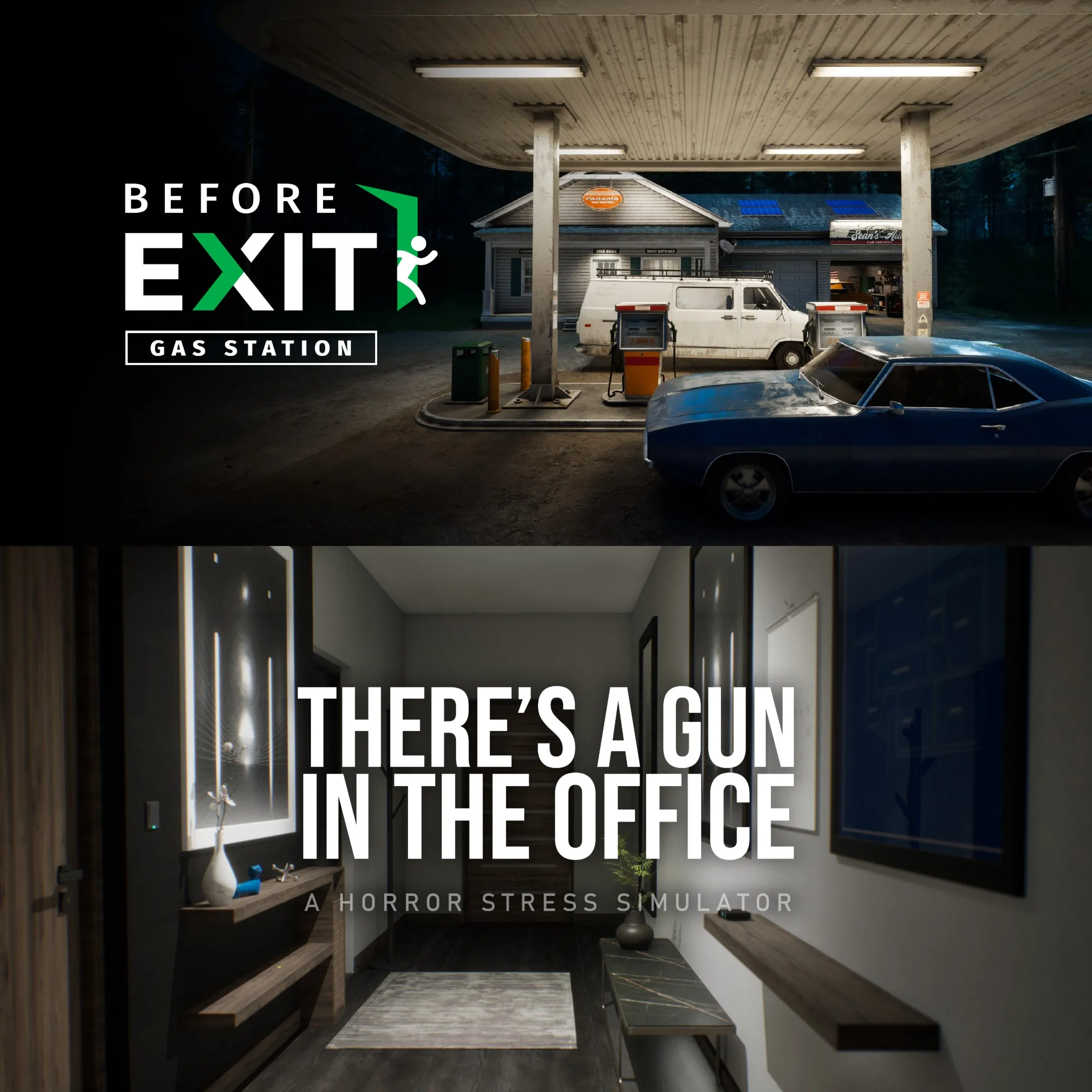 Before Exit : Gas Station + There's a Gun in the Office bundle | XBOX | На любой акка