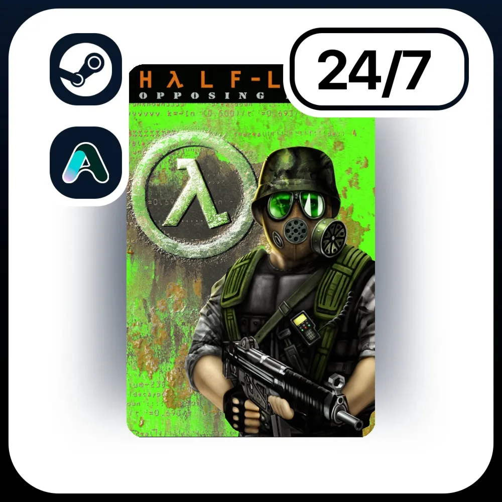 HALF-LIFE: OPPOSING FORCE \ STEAM ПОДАРКОМ ДЛЯ KZ | RU | UA | CIS 24/7