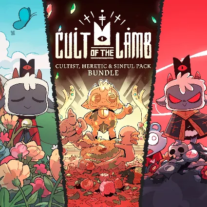Cult of the Lamb - Cultist, Heretic, and Sinful Pack Bundle | XBOX | На любой аккаунт