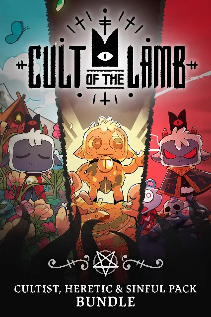 Cult of the Lamb - Cultist, Heretic, and Sinful Pack Bundle | XBOX | На любой аккаунт