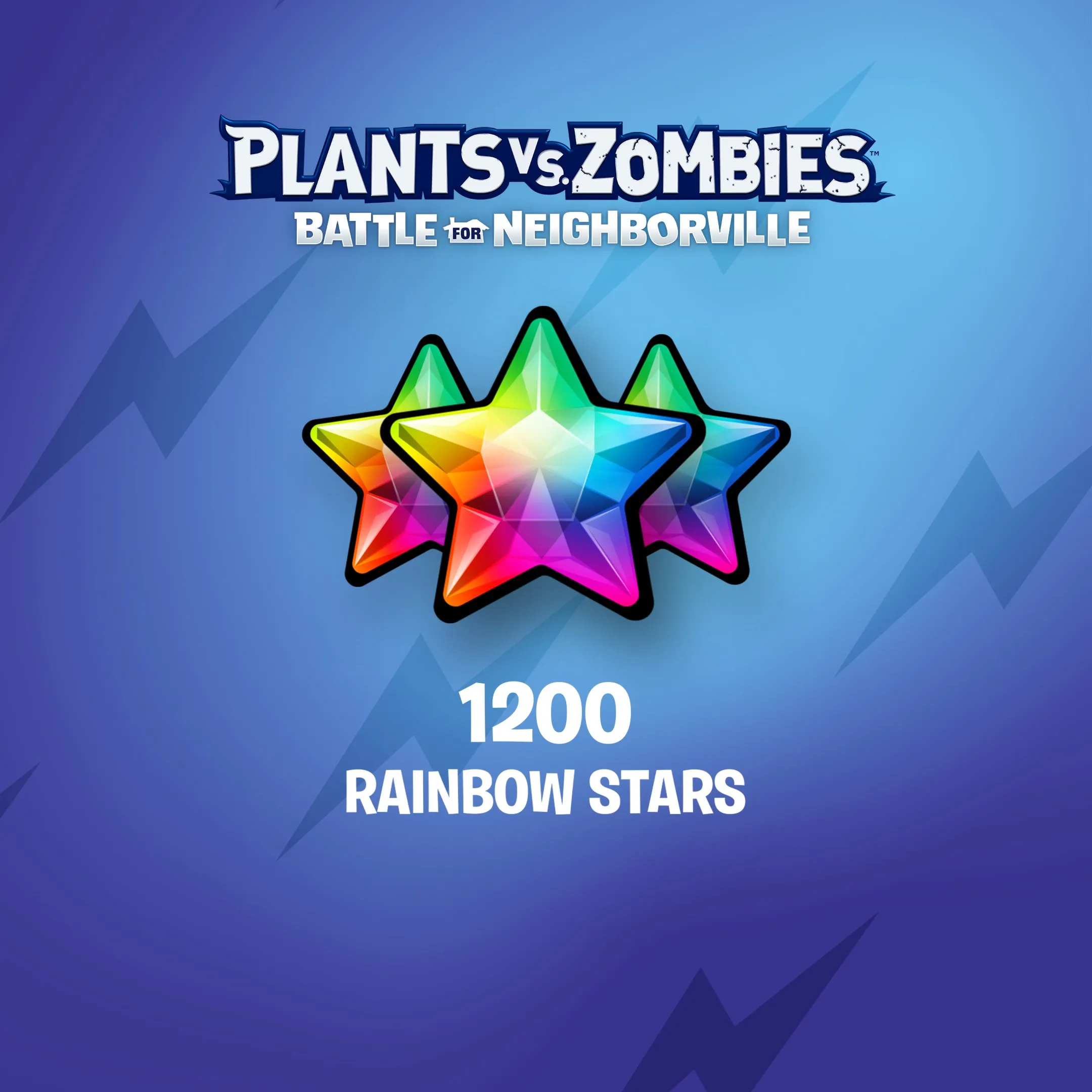 Plants vs. Zombies: Battle for Neighborville™ – 1000 (+200 Bonus) Rainbow Stars | XBO