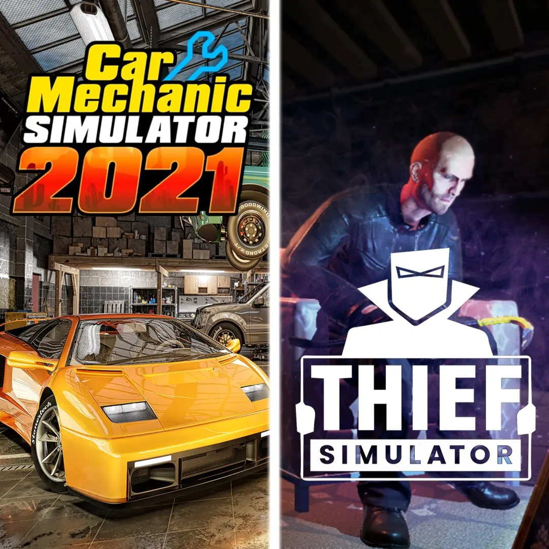 Car Mechanic Simulator 2021 & Thief Simulator | XBOX | На любой аккаунт