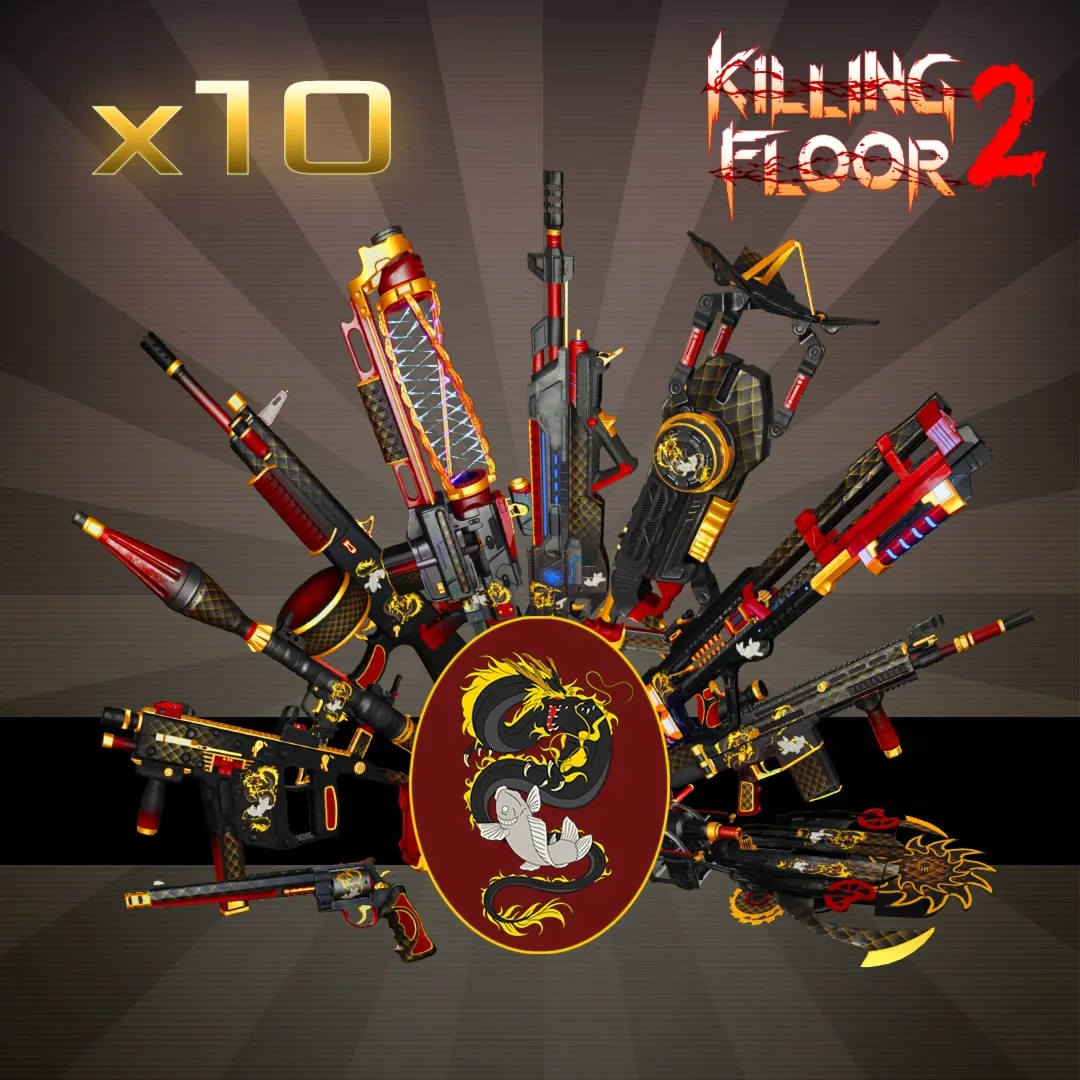 Dragon And Koi Tier 4 Weapon Skin Bundle | XBOX | На любой аккаунт