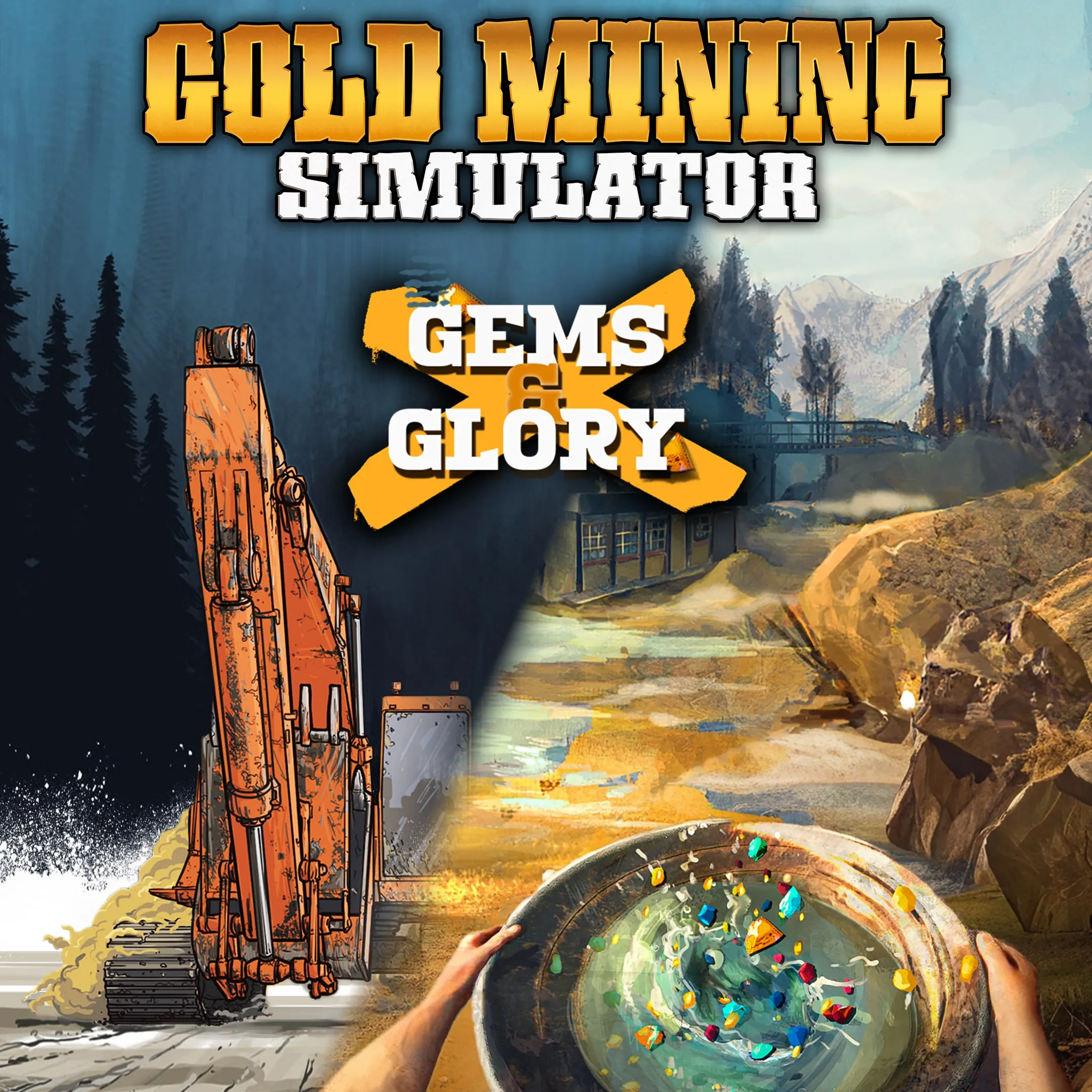 Gold Mining Simulator + Gems & Glory DLC | XBOX | На любой аккаунт